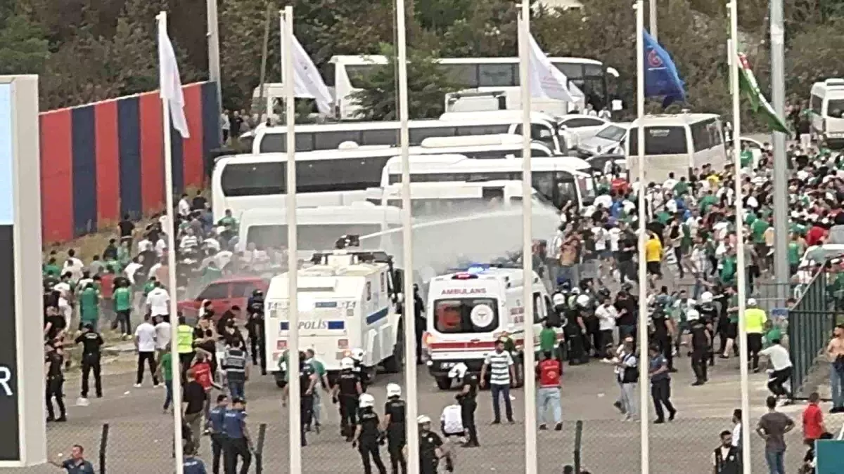 Düzce’de TFF 3. Lig Olaylı Başladı