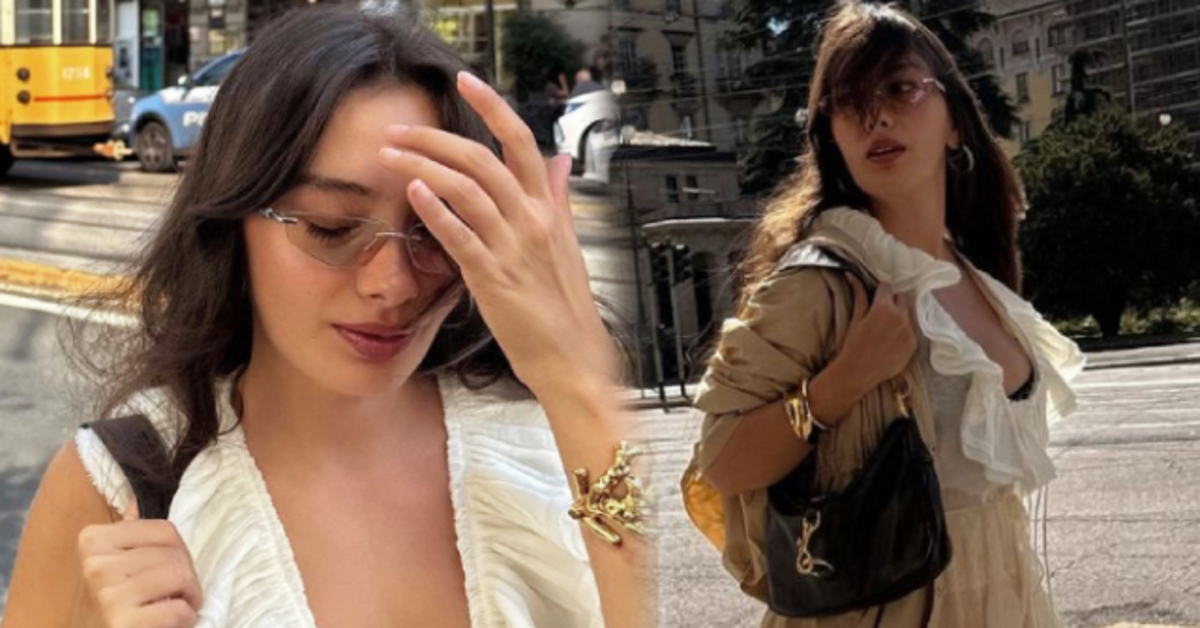 Neslihan Atagül’den Milano pozları