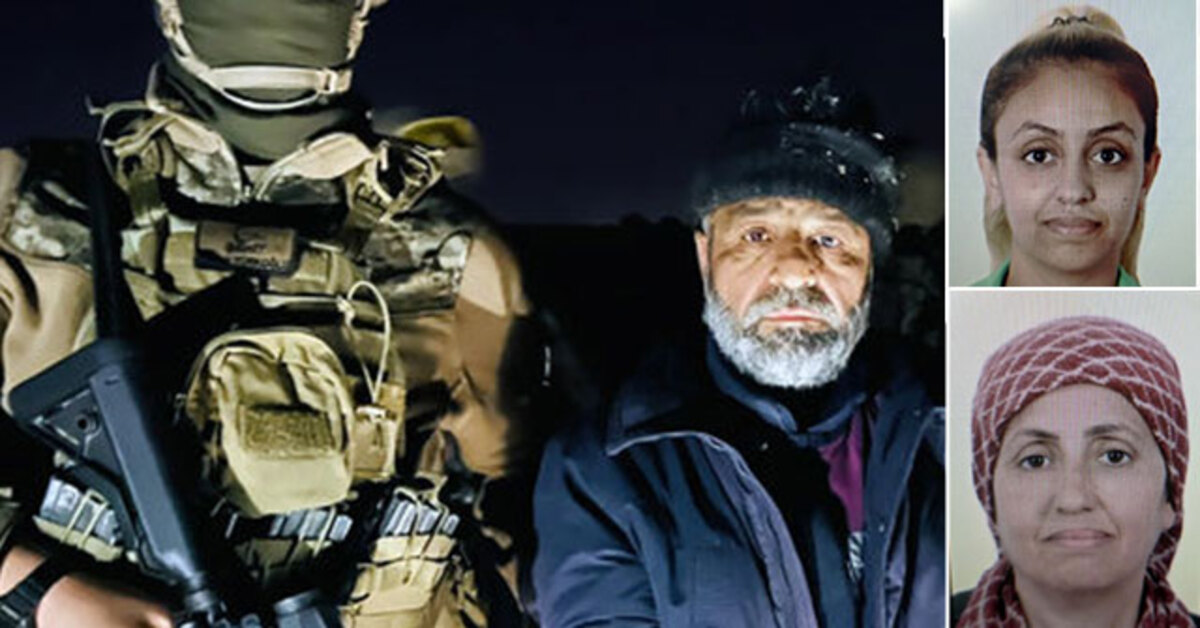 Anne ve 2 kızını mezarlıkta katletmişti! Cani, saklandığı ormanda bir oyukta yakalandı!