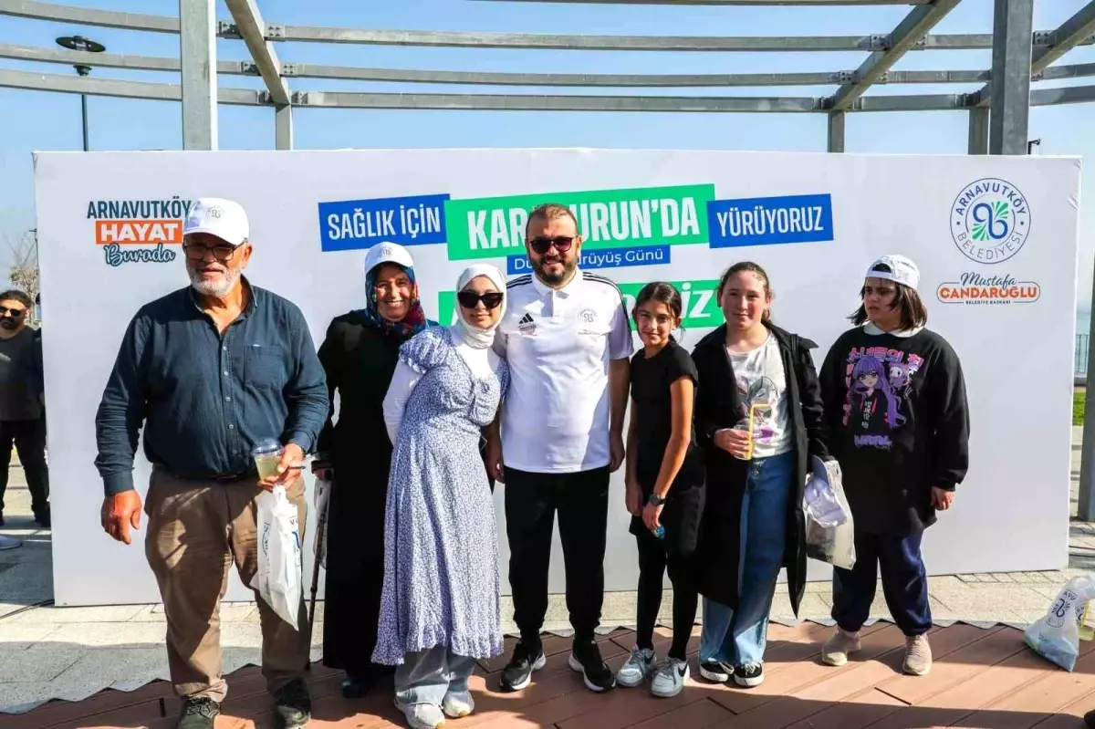 Dünya Yürüyüş Günü’nde Arnavutköy’de Sağlık İçin Spor Etkinliği
