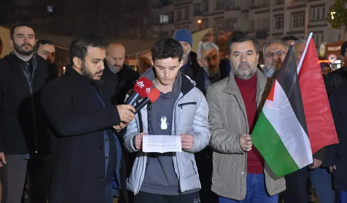 Ordu’da Filistin’e Destek Çağrısı