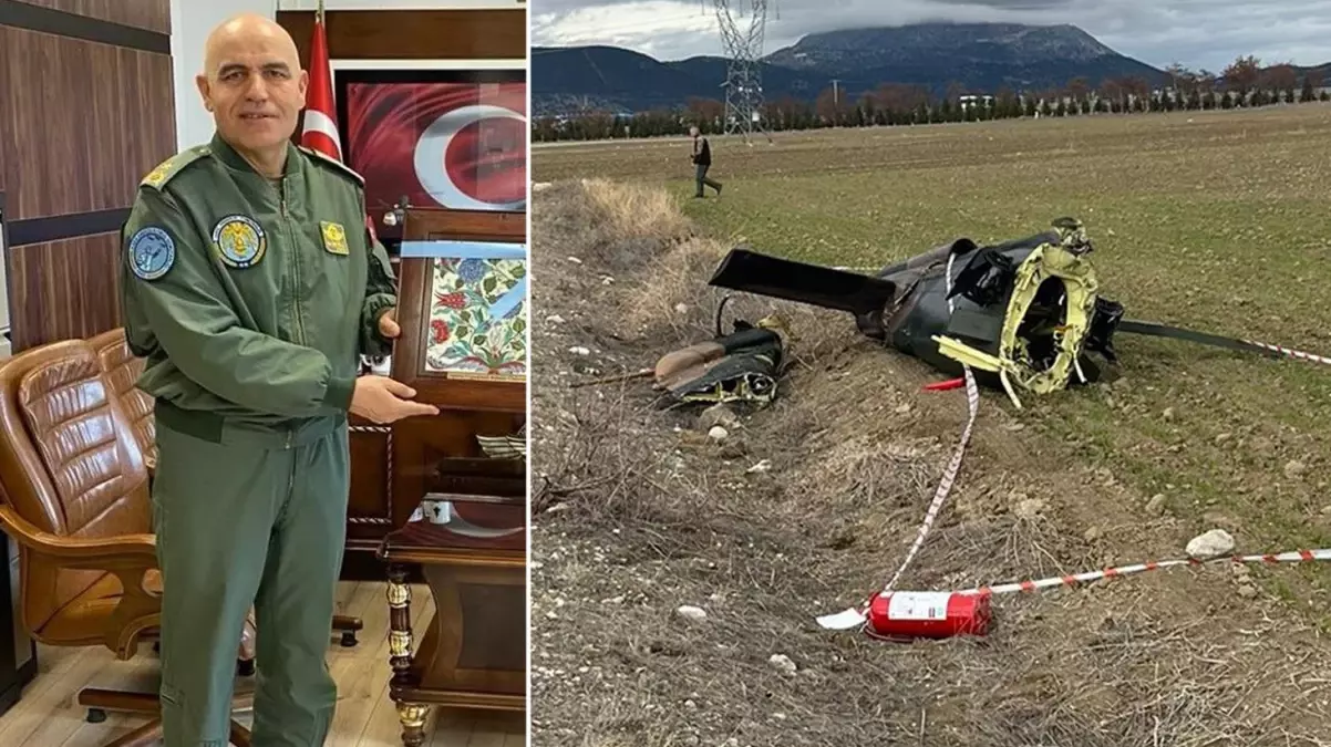 Isparta’da askeri helikopter düştü! 1’i tuğgeneral 6 askerimiz şehit