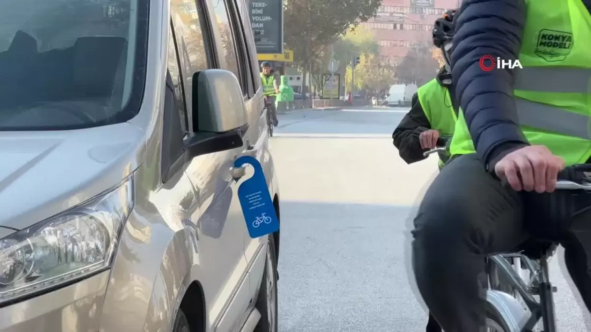 Konya’da Bisiklet Yollarına Dikkat Çekiliyor