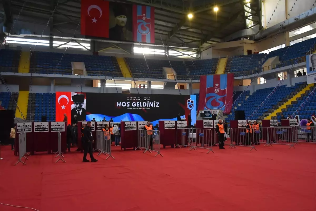 Trabzonspor’da Genel Kurul ve Oy Kullanma Süreci Başladı